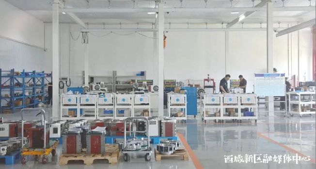 西咸新區(qū)秦漢新城入?yún)^(qū)企業(yè)智能化高速產(chǎn)線投產(chǎn)